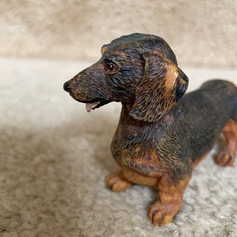 Dachshund resin figurine - Picture 3 of 8